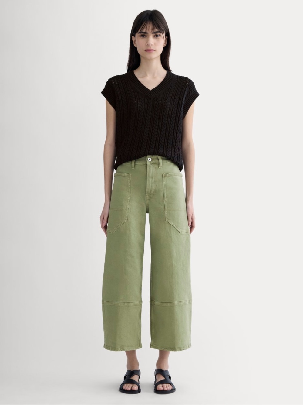 Everlane Way High Gardner Cropped Pant